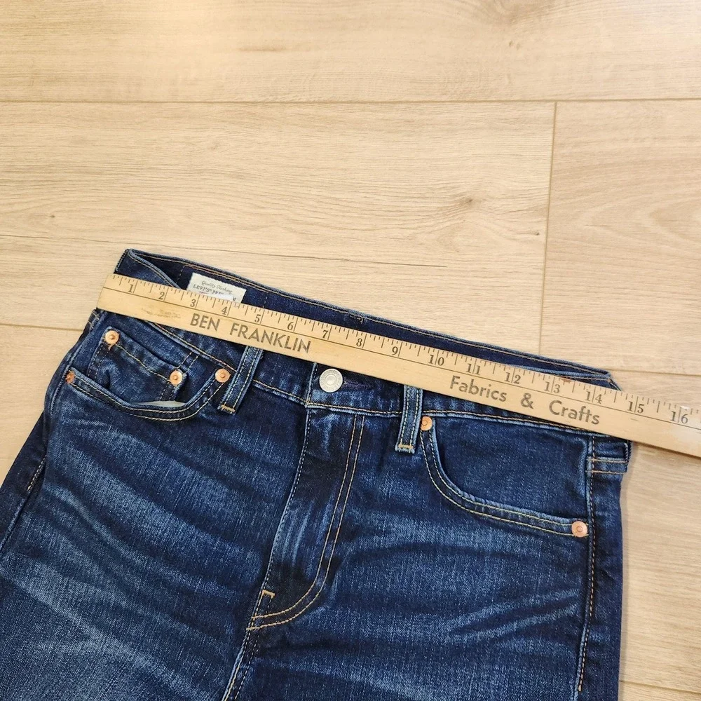 Levis Premium 510 Skinny Jeans Mens 30x32 Blue Medium Wash Stretch Denim